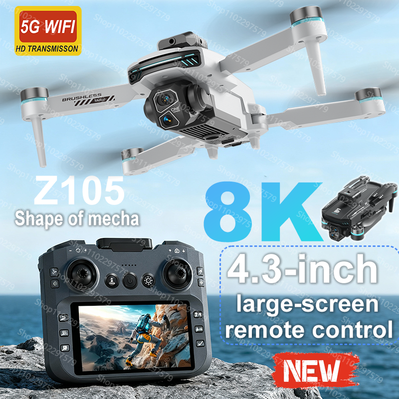 New Z105 RC Drone 8K Professio - مراجعة Outdoor Power Plus وسعره
