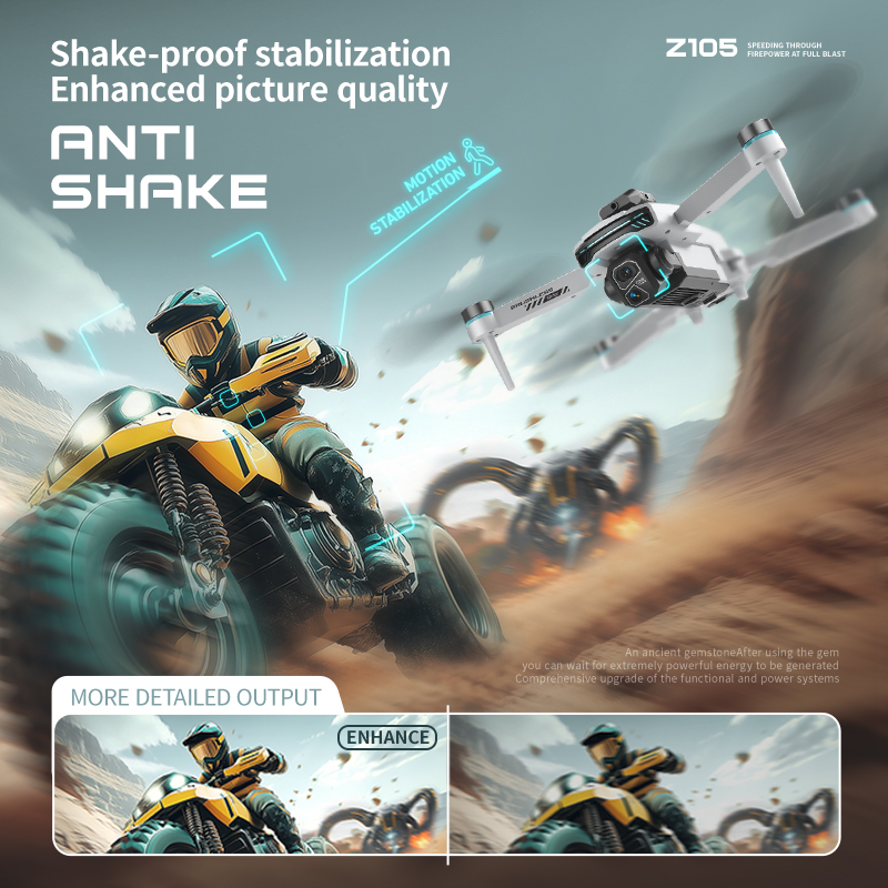 New Z105 RC Drone 8K Professio - مراجعة Outdoor Power Plus وسعره