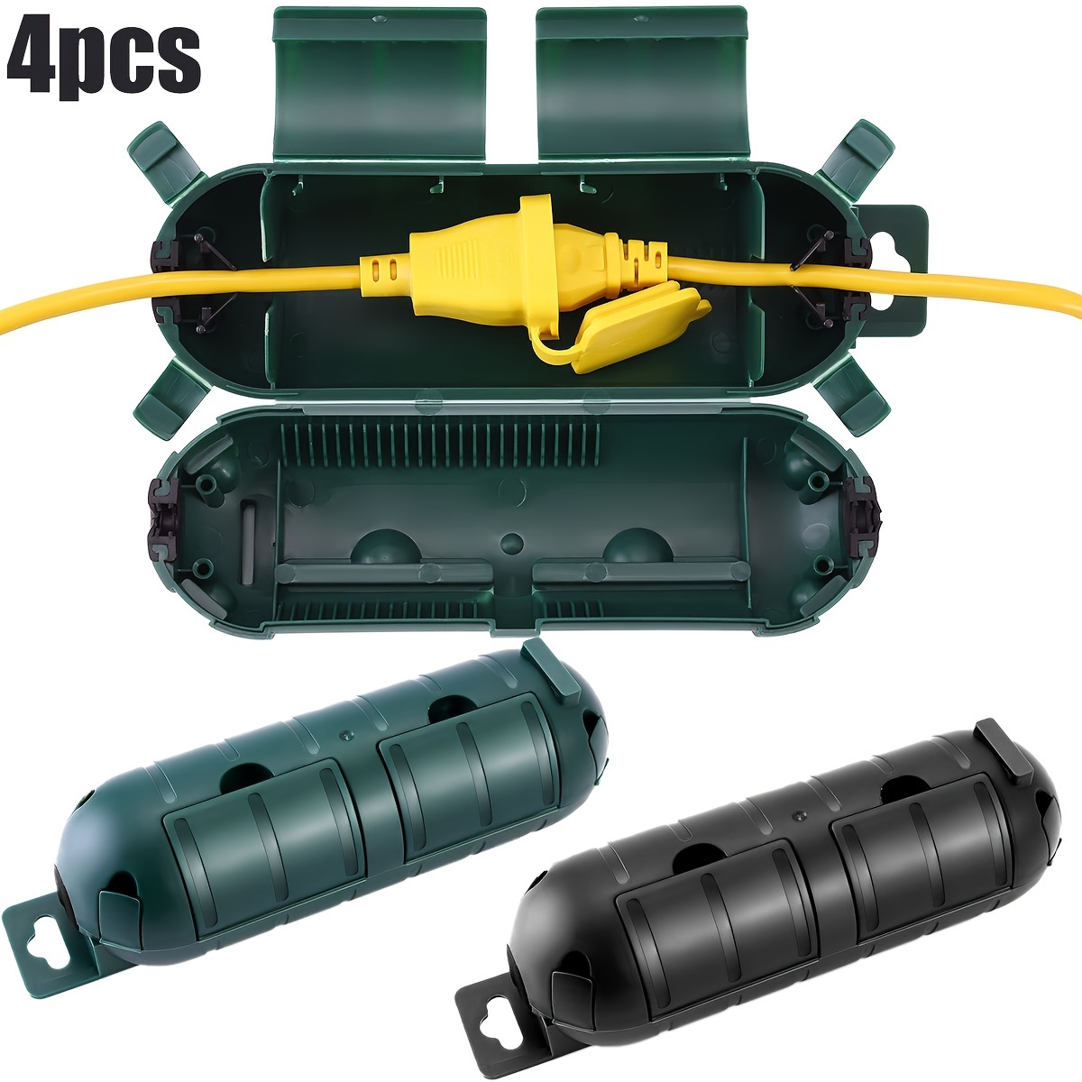 4pcs Outdoor Extension Cord Sa - مراجعة Outdoor Power Socket Cover وسعره