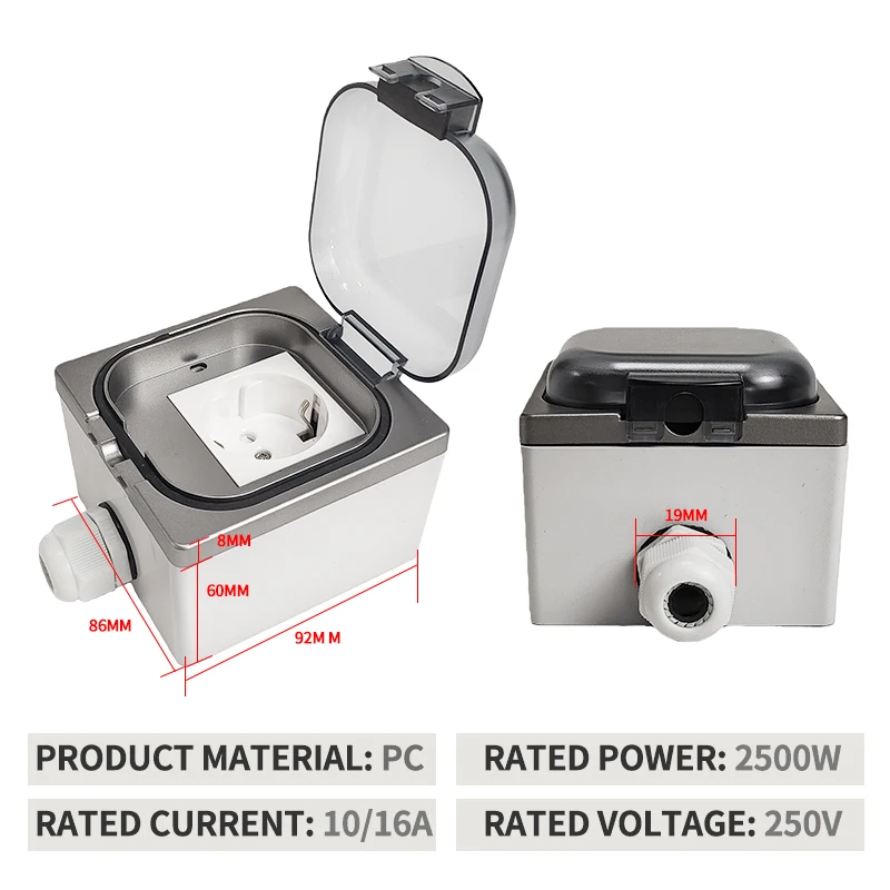 IP65 Waterproof Outdoor Socket - مراجعة Outdoor Kitchen Power Outlet وسعره
