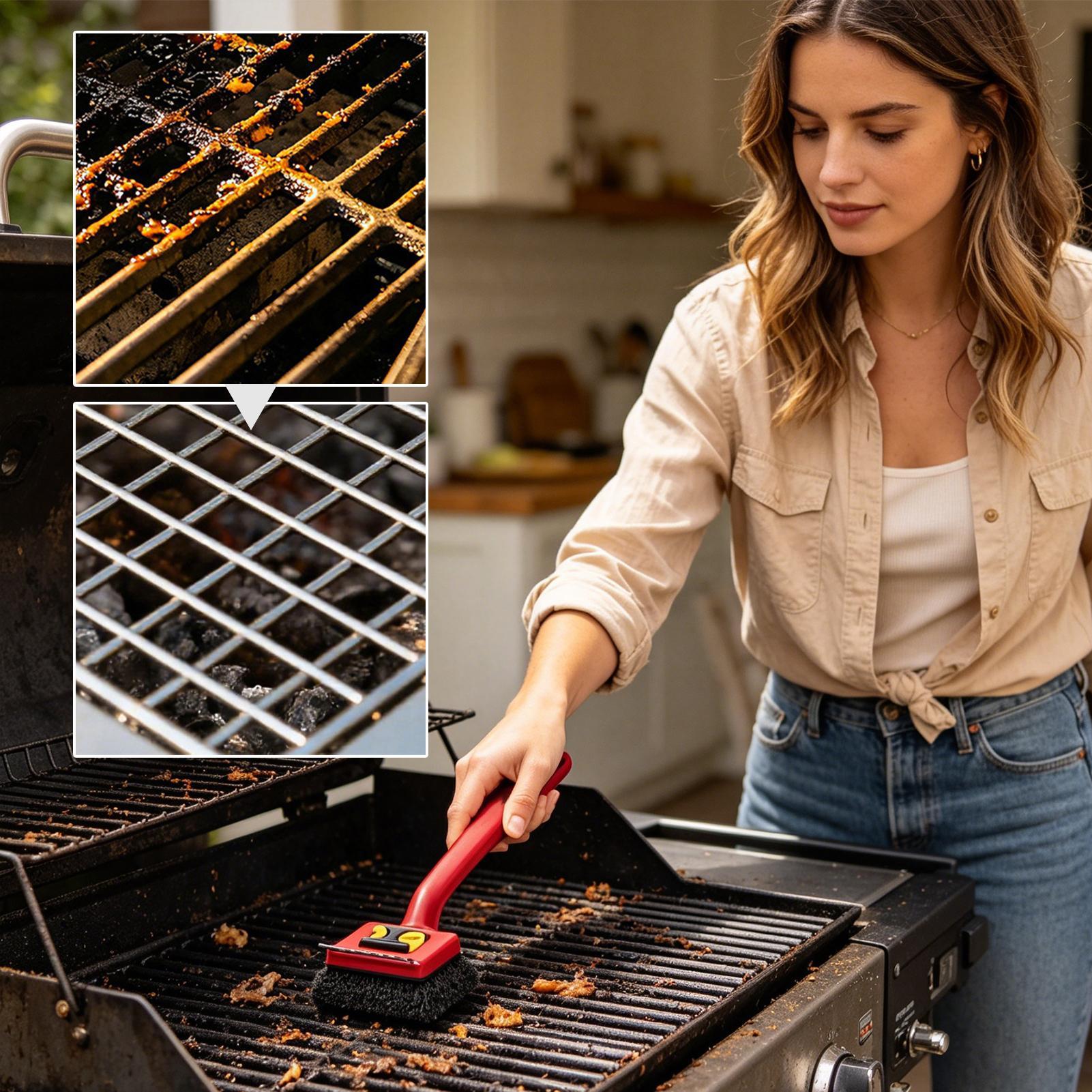 Electric Grill Brush Powerful  - مراجعة Outdoor Power Grill وسعره