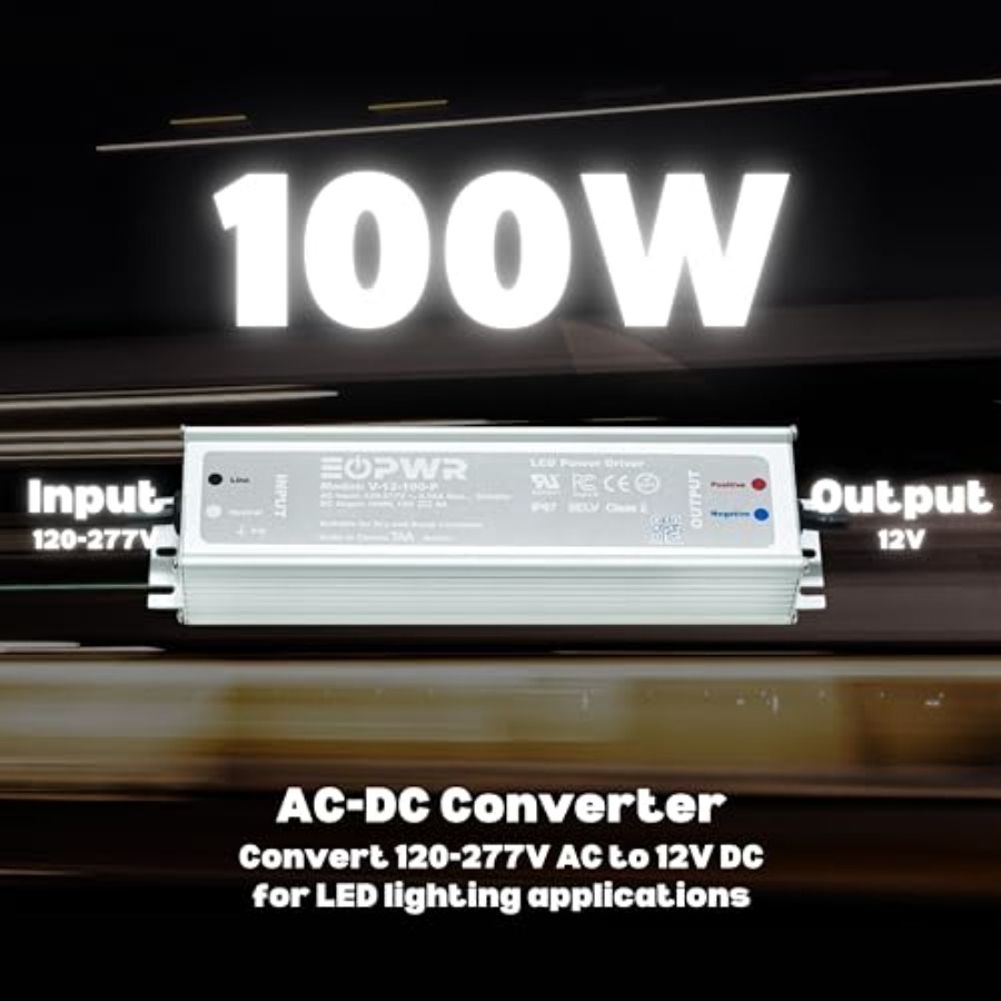 LED Driver Waterproof IP67 Pow - مراجعة Ac Outdoor Power وسعره