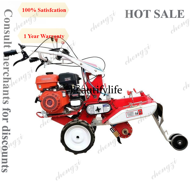 M81 4WD Front Rotary Mini Till - مراجعة Garden Tiller Mini وسعره