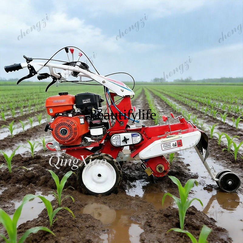 M81 4WD Front Rotary Mini Till - مراجعة Garden Tiller Mini وسعره