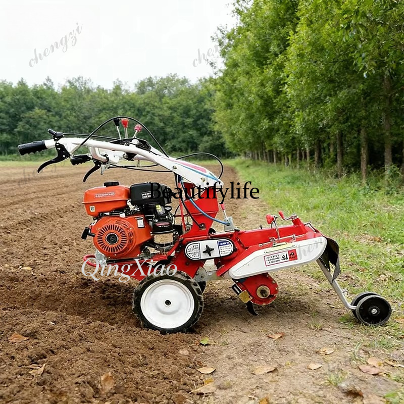 M81 4WD Front Rotary Mini Till - مراجعة Garden Tiller Mini وسعره