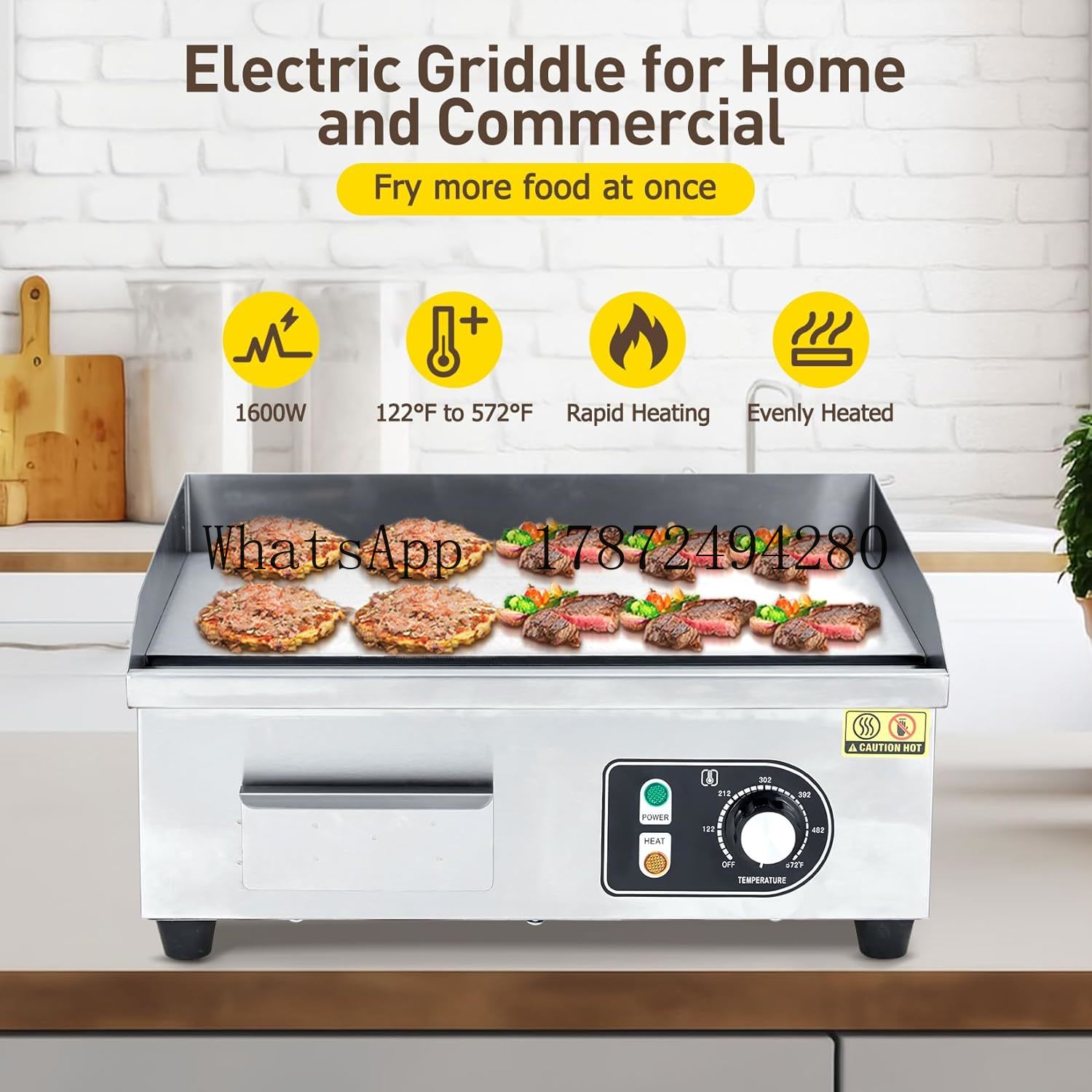 30 Inch Electric Griddle for O - مراجعة Outdoor Power Grill وسعره