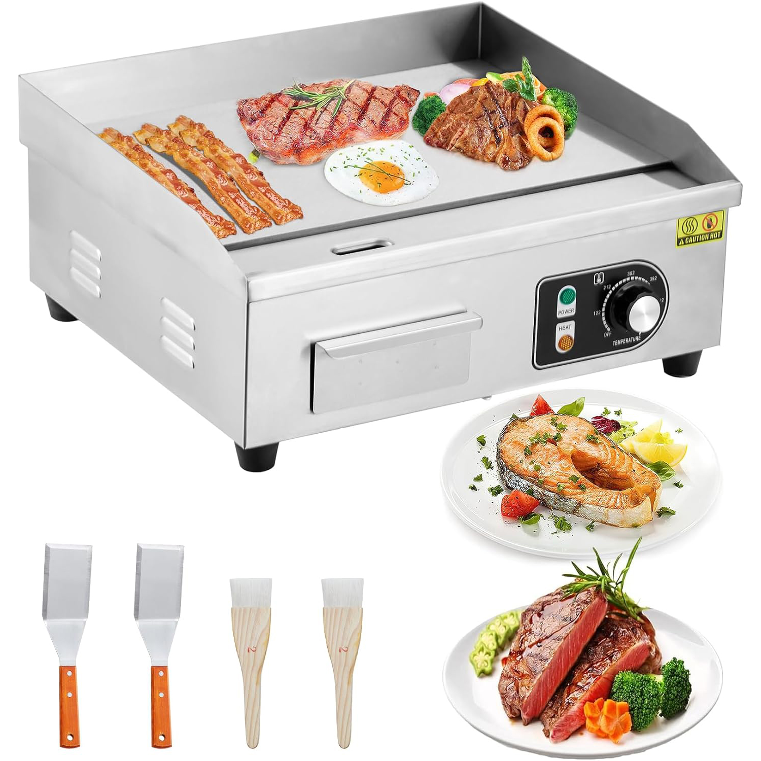 30 Inch Electric Griddle for O - مراجعة Outdoor Power Grill وسعره