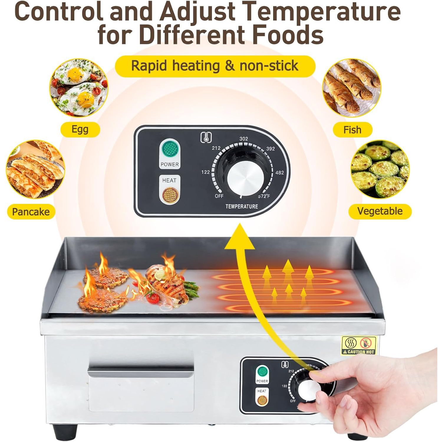 30 Inch Electric Griddle for O - مراجعة Outdoor Power Grill وسعره