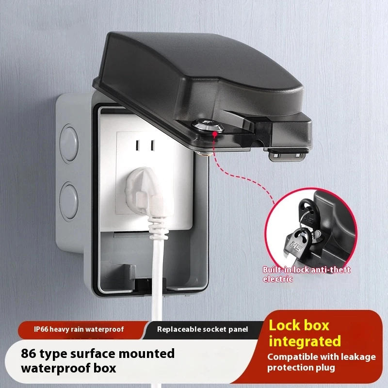Outdoor Waterproof Socket Open - مراجعة Outdoor Power Socket Cover وسعره