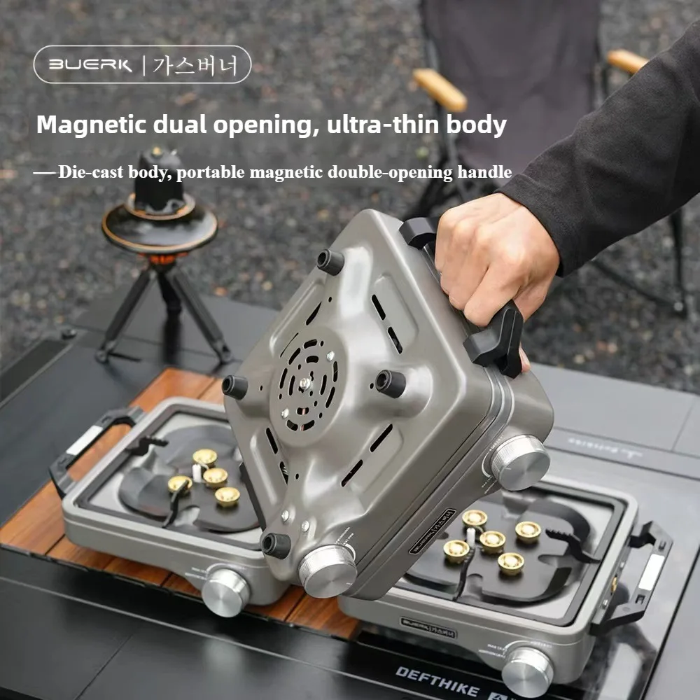 BUERK Camping Gas Stove - Port - مراجعة Outdoor Power Grill وسعره