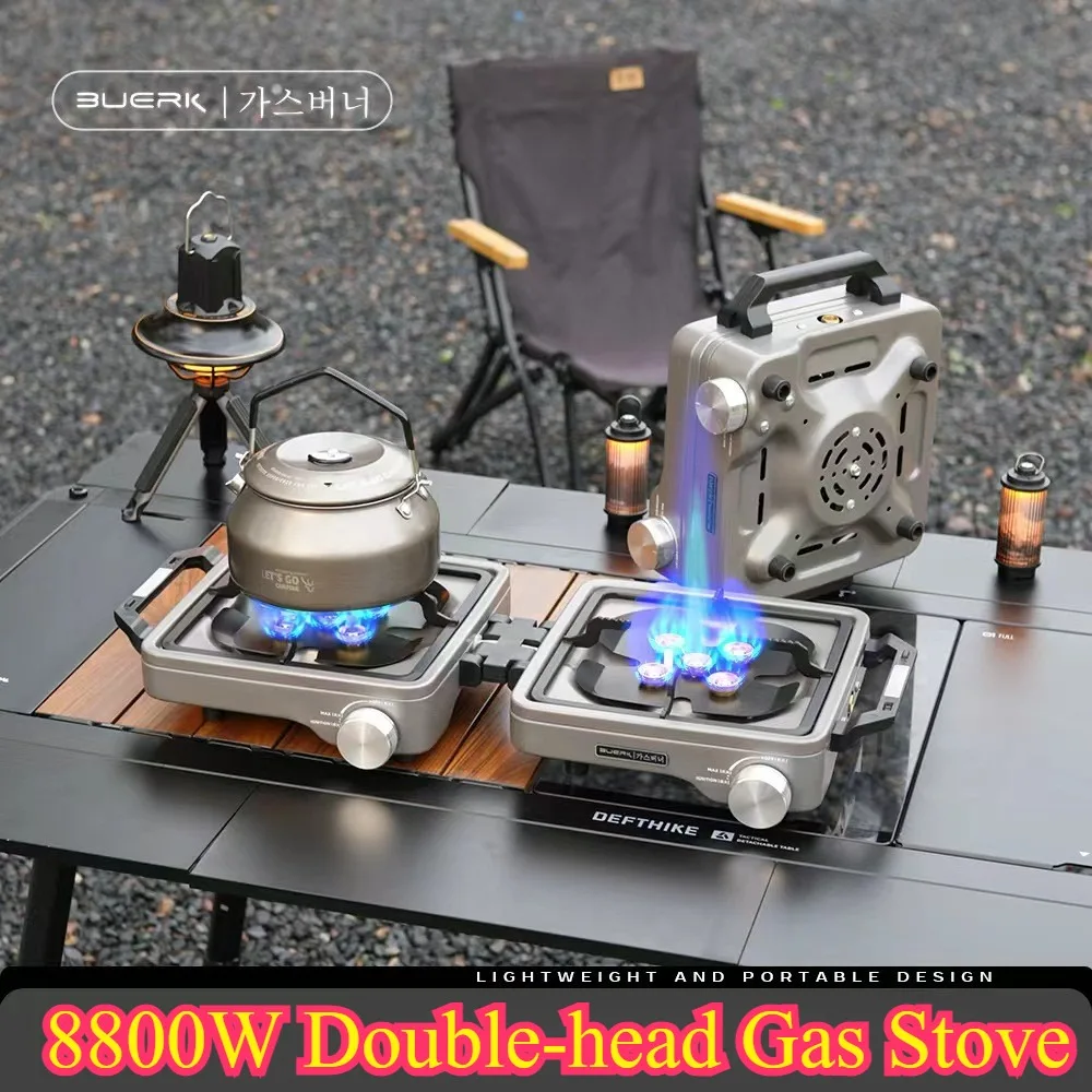 BUERK Camping Gas Stove - Port - مراجعة Outdoor Power Grill وسعره