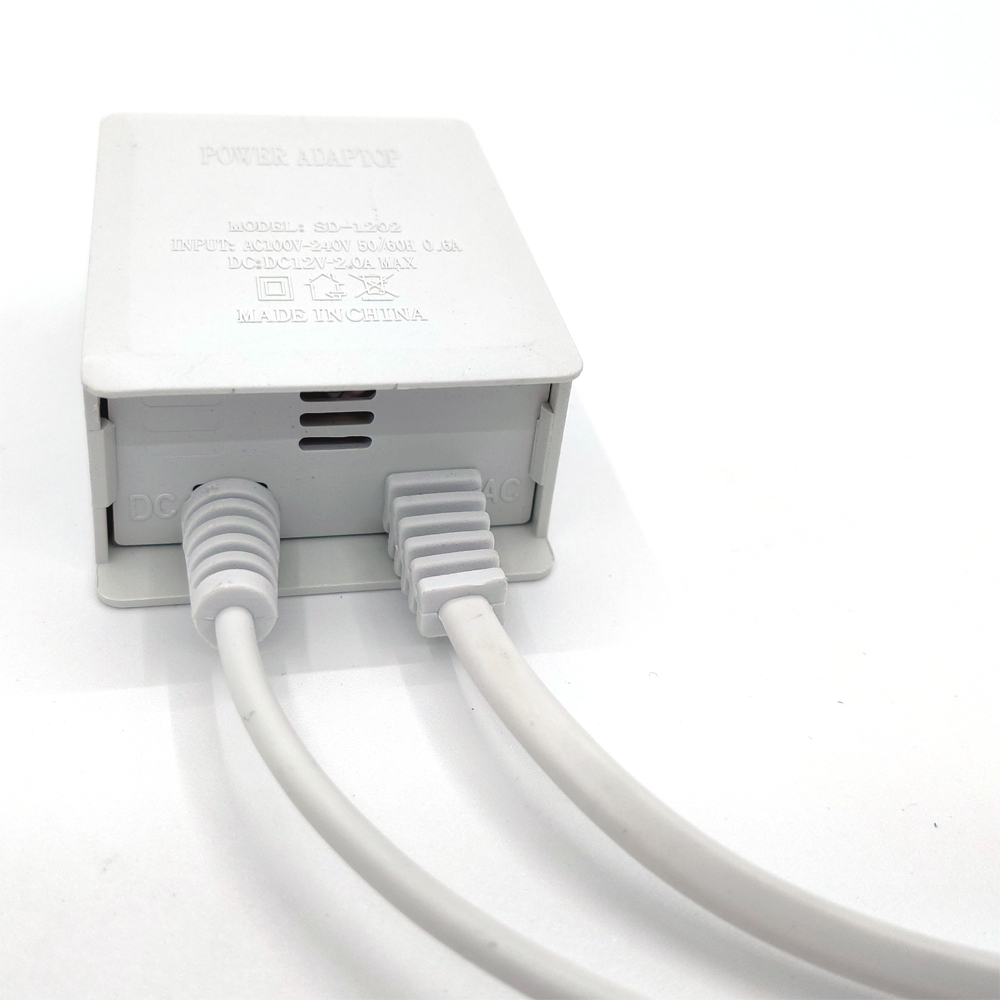 White AC 100-240V Input DC 12V - مراجعة Ac Outdoor Power وسعره