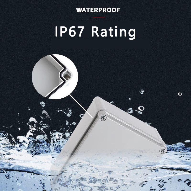 IP67 Gray/Transparent Cover Ou - مراجعة Outdoor Power Socket Cover وسعره