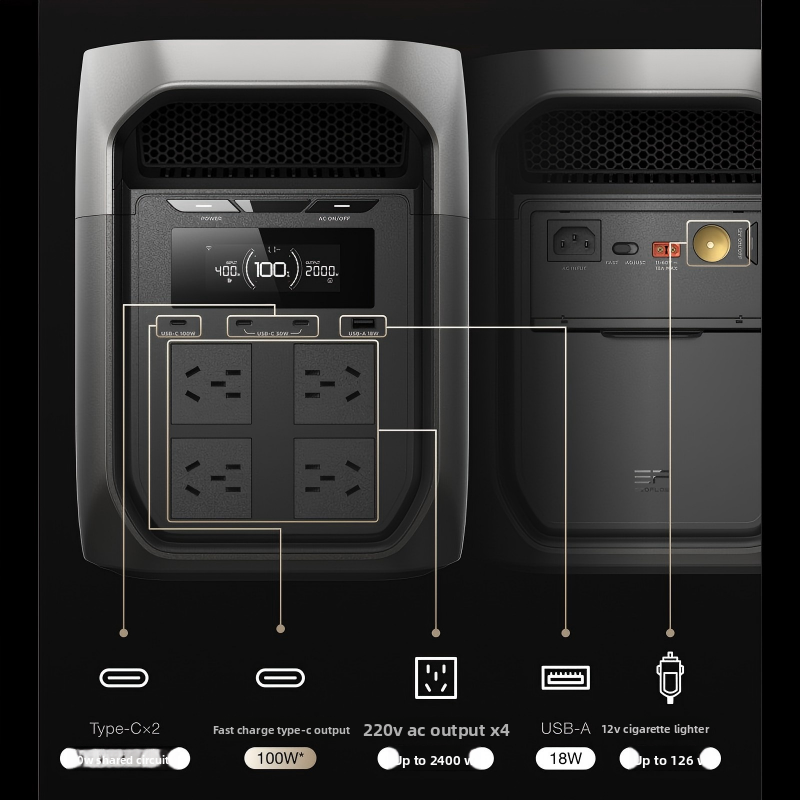 ECOFLOW Delta 3 MAX plus Porta - مراجعة Outdoor Power Plus وسعره