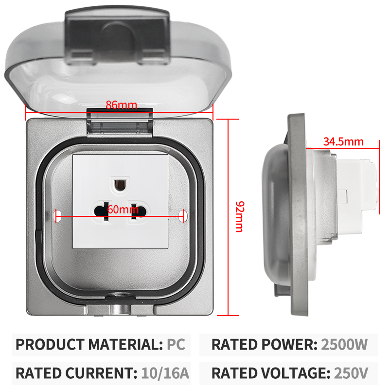 IP65 Waterproof Outdoor Socket - مراجعة Outdoor Powerwall وسعره