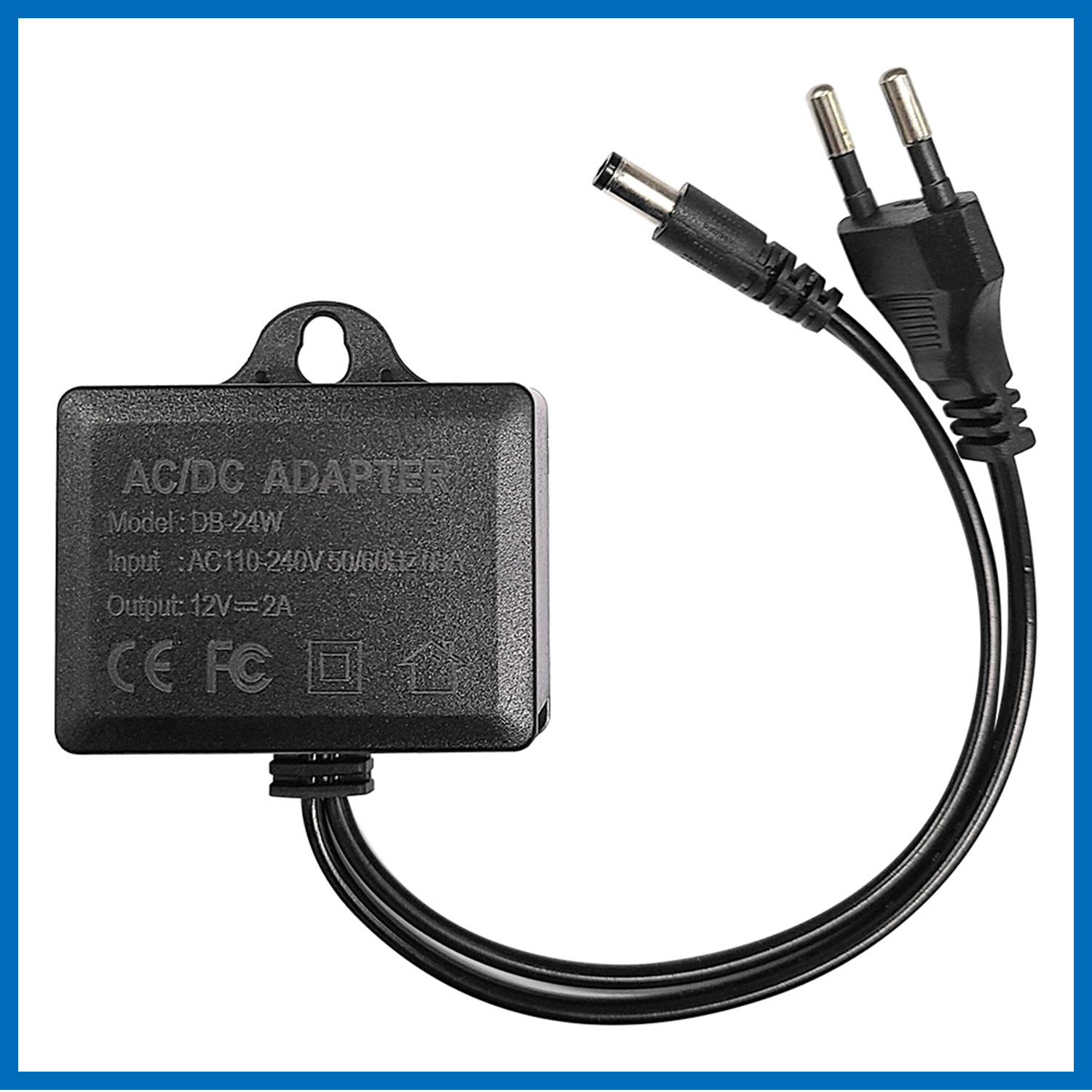 AC/DC 12V 2A CCTV Camera Power - مراجعة Ac Outdoor Power وسعره