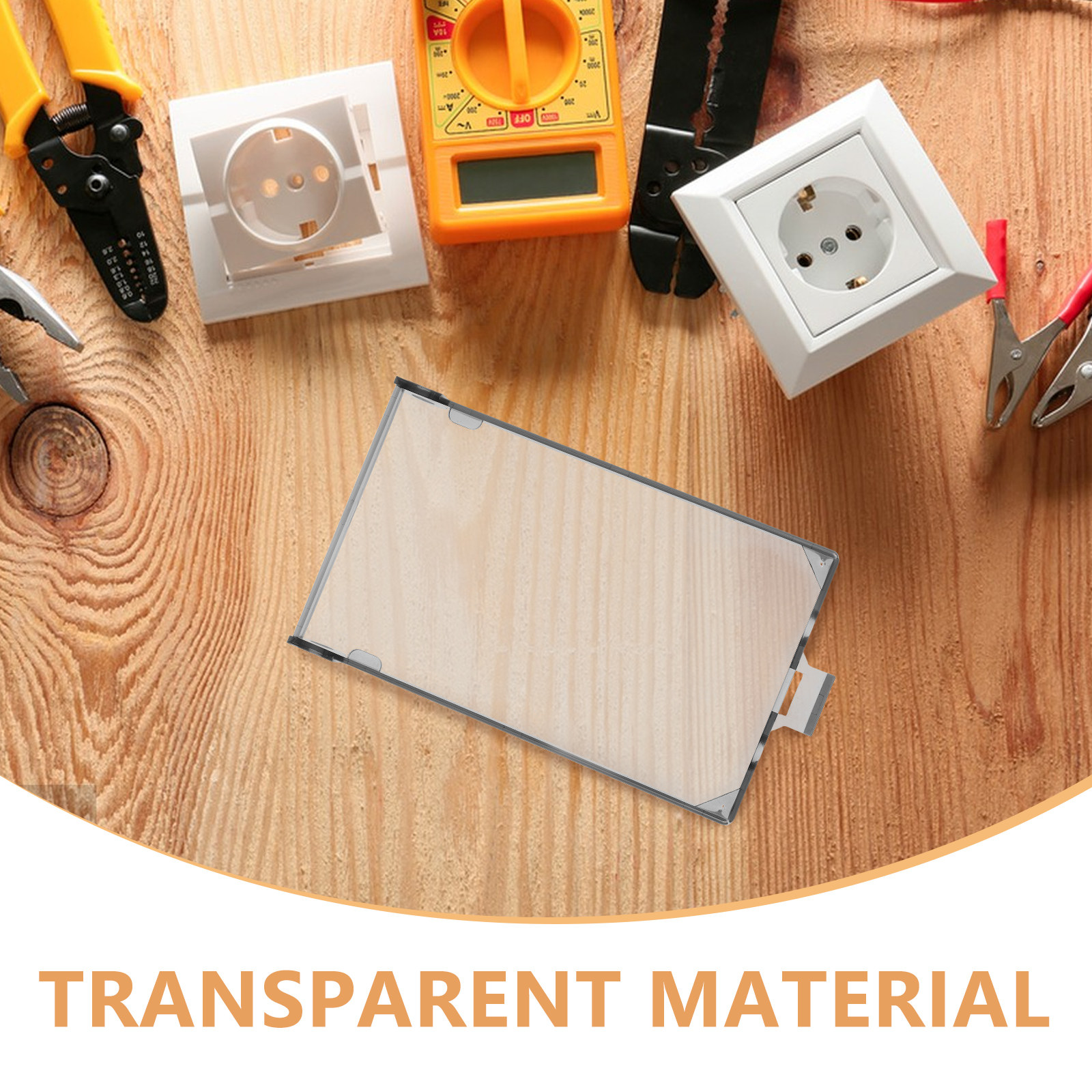 Waterproof Transparent Electri - مراجعة Outdoor Kitchen Power Outlet وسعره