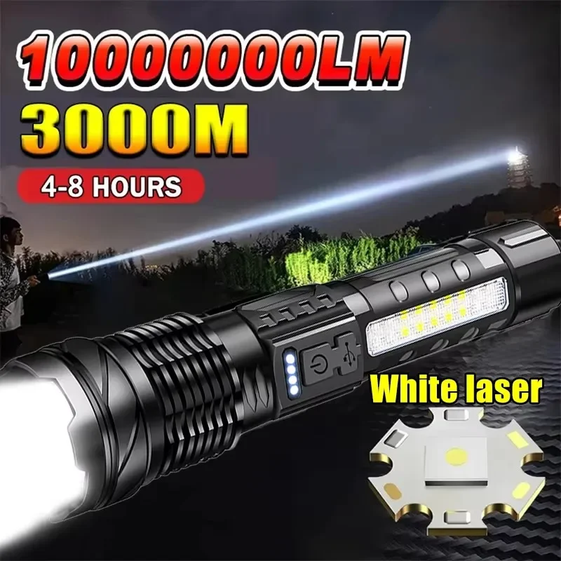 Powerful LED Flashlight Batter - مراجعة Outdoor Power Usb وسعره