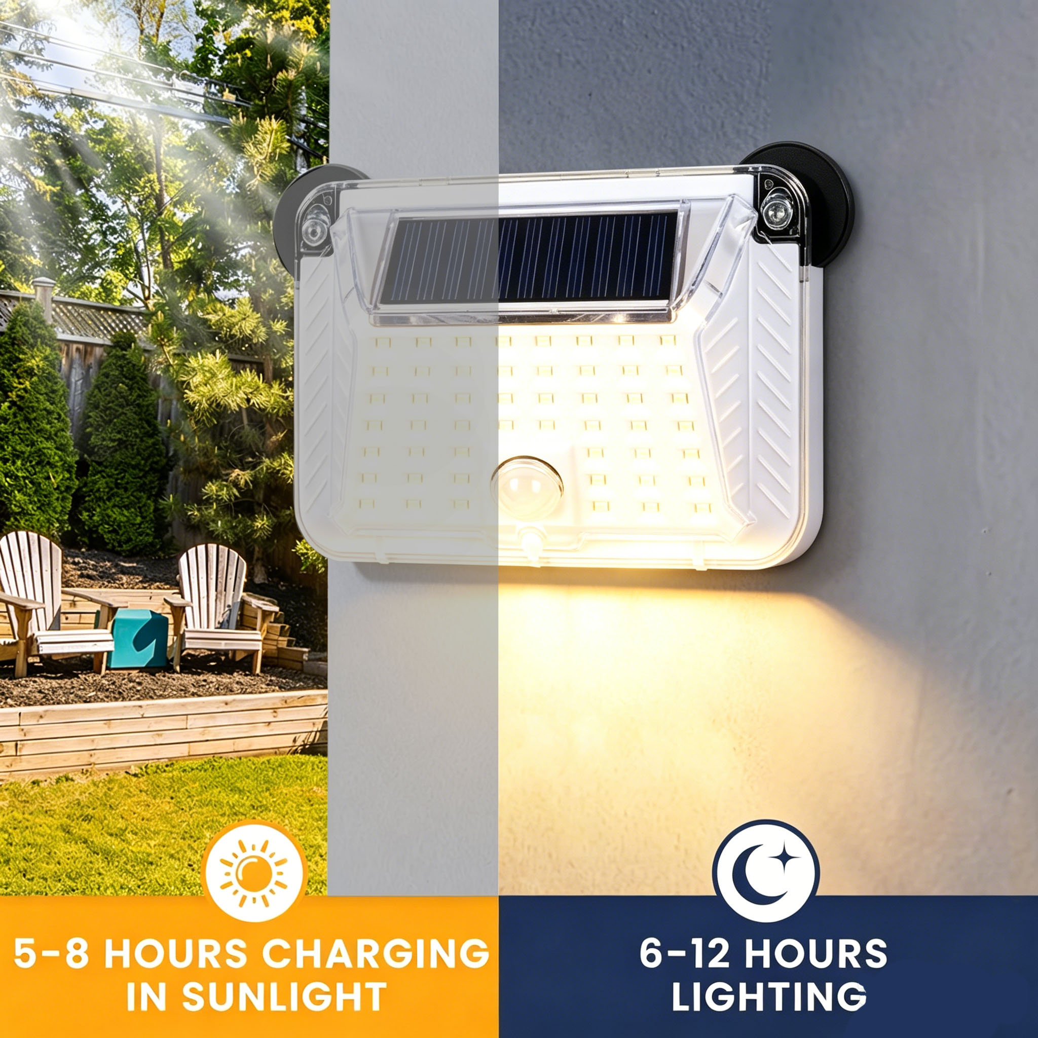 Magnetic trailer solar lamp, w - مراجعة Outdoor Power G Motion وسعره