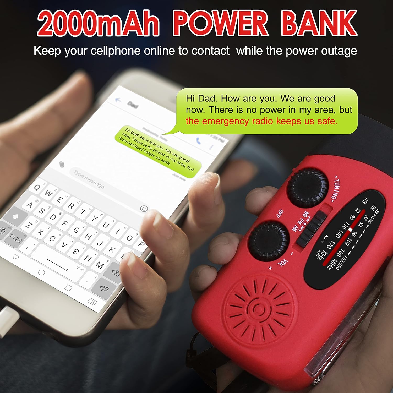 Portable Hand Crank Generator  - مراجعة Outdoor Power Tool Kit وسعره